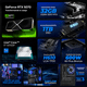 thumbnail image 3 of PC Gamer IA Xtreme PC Gaming NVIDIA GeForce RTX 5070 Intel Core i7 14700F 32GB SSD 1TB WIFI Black Alto Desempeño Creativo con IA Integrada, 3 of 6