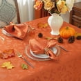 thumbnail image 4 of Larponder Fall Tablecloth Rectangle, Jacquard Spillproof & Stain Resistant Table Cloth with Pinecones Designs, Washable Table Cover for Autumn Holiday, 4 of 7