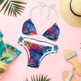 thumbnail image 6 of Tree Stylish Bikini Set with Detachable Sponge & Adjustable Strap 2-Pack - Beach Ready!, 6 of 6