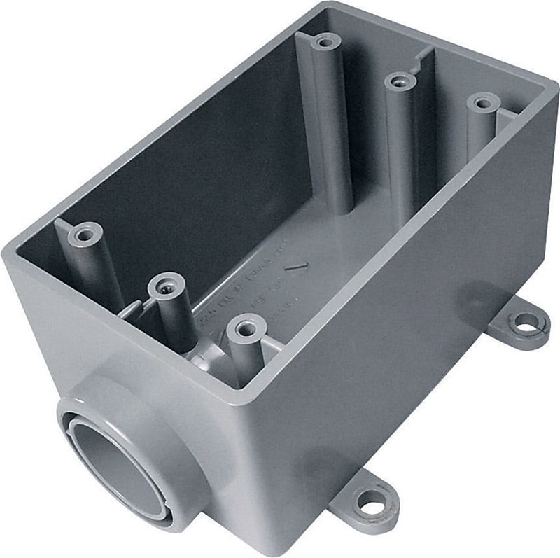 BOX OUTLET PVC FSE 1/2' (Pack of 1)