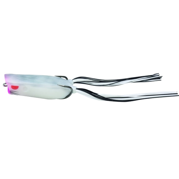 Northland Fishing Tackle Reed Runner Weedless Hollow Body Topwater Popping Frog for Bass Fishing, Lab Rat, 1.75" Length