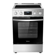 Lanbo 24 inch 2.9 Cu.ft Freestanding Electric Range with Air Fry, Rotisserie and Convection Oven