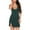 Green, variant on Kaemgyyd Women's Plus Size Nightdress Stylish Deep V Neck Spaghetti Strap Nightgown Cute Bow Sleeveless Sleepwear Loungewear