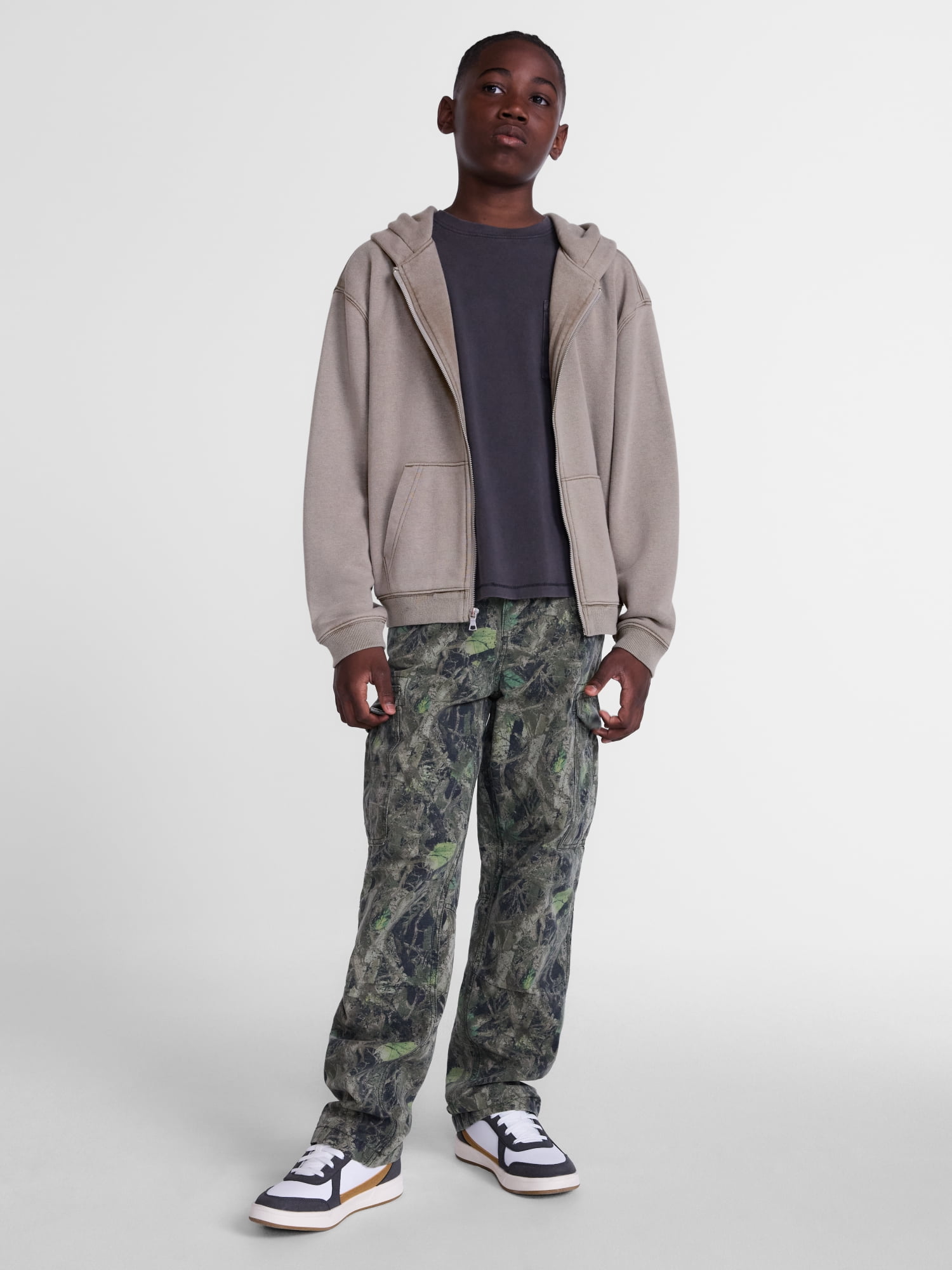 Weekend Academy Boys Full Zip Hoodie, Sizes 4-18