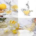 thumbnail image 4 of 2pcs Lemon Lime Squeezer, Manual Lemon Citrus Juicer, Acrylic Bird Fish Shaped Lemon Squeezer, 4 of 5