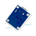 thumbnail image 2 of Circuito integrado Placa de carga de batería Módulo de carga de batería micro USB para baterías de litio, 2 of 9