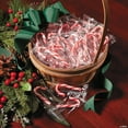 thumbnail image 3 of Mini Candy Cane Peppermint 500 Pack Individually Wrapped | Classic Red and White Holiday Candy Sticks - Christmas Stocking Stuffers Party Favor Festive Dessert Topping - Bulk Box, 3 of 6