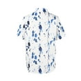thumbnail image 3 of Gvmfive Women Casual Short Sleeve Button Down Shirts Loose Printed Blouse Tops, 3 of 6