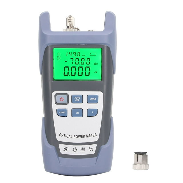 Detector de potencia óptica, medidor de potencia óptica 7 Localizador visual de fallas ópticas Medidor de potencia óptica Valor excepcional