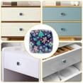 thumbnail image 5 of 4 Pieces Set Drawer Pulls Handle Square Wardrobe Cabinet Knobs with Stainless Steel Screws Furniture Kitchen Decor, 5 of 5
