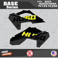 thumbnail image 2 of Kalair GFX Graphics Kit for Husqvarna MX 2 STROKE TC125 and TC250 (2023+) Base Series, 2 of 5