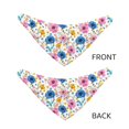 thumbnail image 3 of Honeii Rose Flowers Print Pet Scarf Dog Bandanas for Dogs Triangle Dog Scarfs,Bandana Pet Cute Scarf Bibs for Small Medium Dogs and Cat-Small, 3 of 5