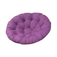 thumbnail image 1 of Cojín para silla de columpio, cojín para silla de jardín, cojín para asiento de hamaca elegante y multiusos Violeta, 1 of 8