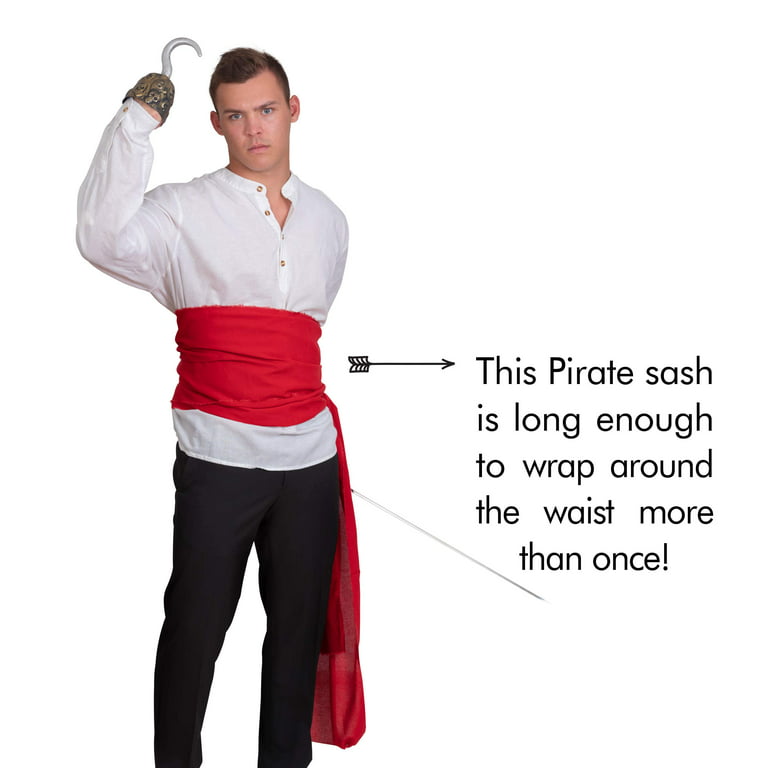 Cotton pirate Sash  Dress Like a Pirate