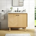 thumbnail image 2 of Avanity ADELE-VS37-BK Adele 36" Free Standing Single Basin Vanity Set - Black, 2 of 7