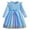 Light Blue, variant on Toddler Girls Sequin Sparkly Rainbow Tulle Dress Spring Fall Long Sleeve Cute Bow Dresses Fashion Round Neck Mesh Splicing Dress Toddler Girls Clothes