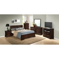 thumbnail image 3 of Passion Furniture Louis Philippe Cappuccino Full Panel Bed, 3 of 3