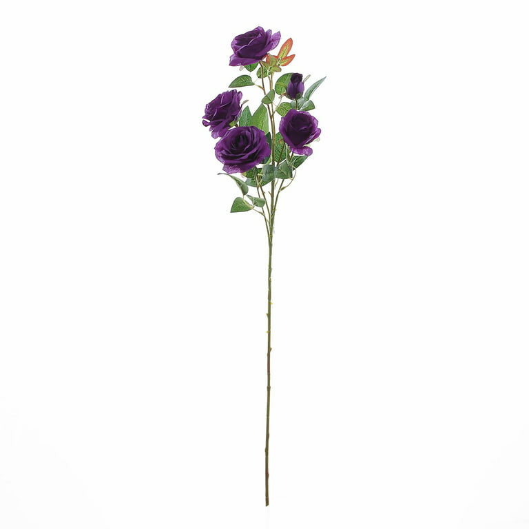 Lavender Single Silk Rose