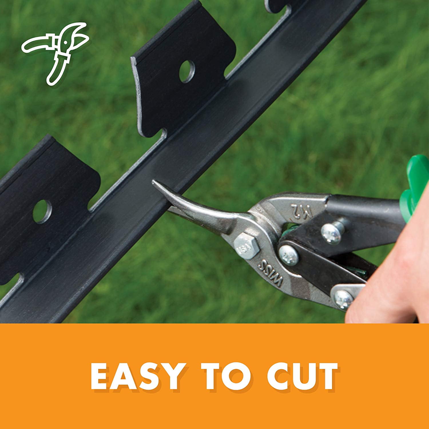 EasyFlex No Dig Landscape Edging Kit, 90-ft x 1.5in. High