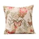 thumbnail image 2 of Flower Yarn Dyed Pillowcase Fabric Sofa Cushion Cover Living Room Office Nap Cushion Cover, 2 of 6