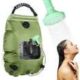 thumbnail image 1 of Fiudx Bolsa de Ducha para Exteriores, Ducha Solar de 20 L, Solución Portátil para Baño de Camping, Diseño Compacto y Ligero, Ideal para Senderismo, Aventuras En La Playa y Viajes., 1 of 6