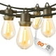 thumbnail image 1 of Guirnalda de luces LED adicionales para exteriores, 15 m, impermeables, 27 bombillas, 1 of 7