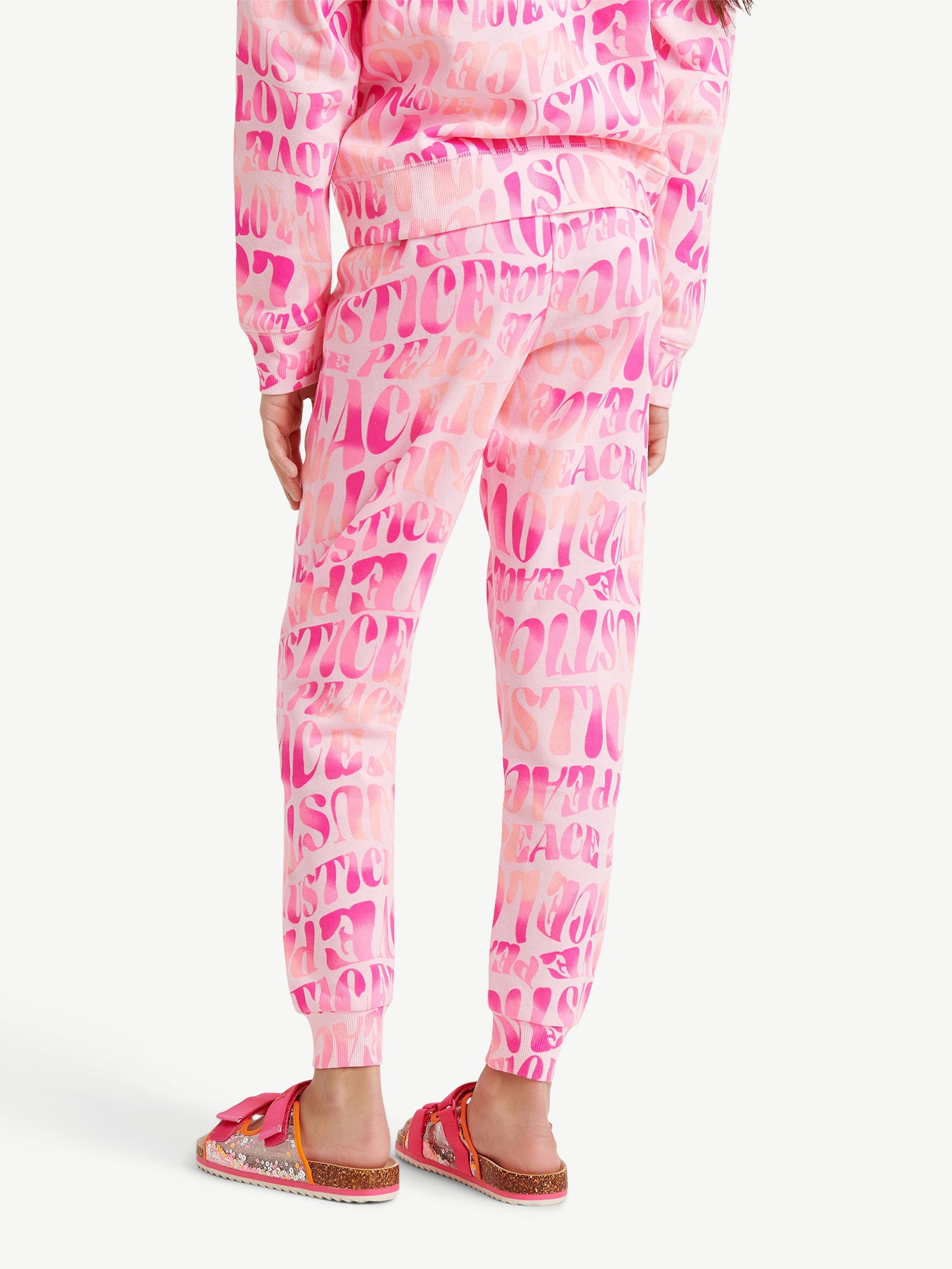 Justice Girls Fleece Jogger Pant, Sizes XS-XLP