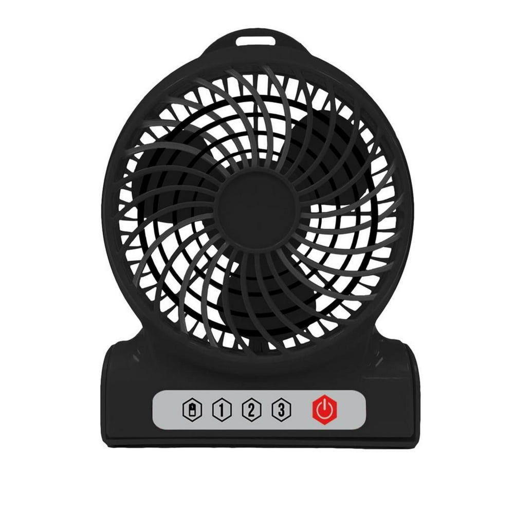 AlphaCool Portable Rechargeable Battery Fan 4 Inch
