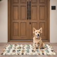 thumbnail image 4 of Brown Mushroom Plant Light Pattern Door Rugs,Washable Non Slip Door Mats Indoor,Decorative Door Mats,Entry Mat Indoor for Entrance,Bedroom,Kitchen,Bathroom,16"x47", 4 of 6