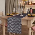 thumbnail image 2 of Table Runners 72 Inches Long Dress Scarves, Boho Purple Flower Farmhouse Kitchen/Dining Table Runner, Coffee Tablerunners, Abstract Bohemia Pesley Floral 16x72 Inch, 2 of 9