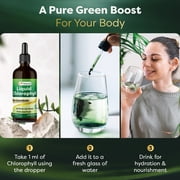 Best Naturals Liquid Chlorophyll Drops 50mg, 2 fl oz - Supports Energizing, Alkalization, Oxygenation