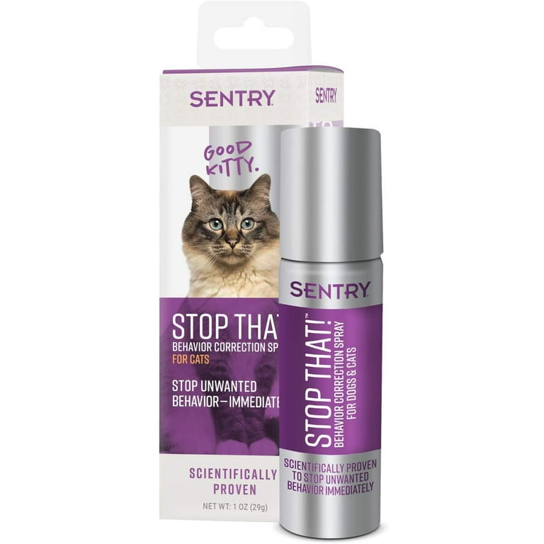 Sentry Pet Care Sentry Stop That Behavior Correction Spray for Cats 1 oz Walmart
