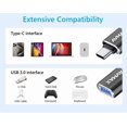 thumbnail image 3 of Adaptador AVMAX USB-C a USB-A 3.0 OTG, paquete de 4, 3 of 6