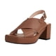 thumbnail image 2 of Zapatos de mujer Casual Correas cruzadas Hebilla Tacones altos gruesos Punta cuadrada Sandalias de color sólido Wmkox8yii  hfjk3893, 2 of 9