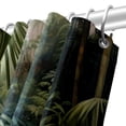 thumbnail image 5 of Tropical Plants Waterproof Shower Curtain Sets with Hook, Printed Design for Bathroom Decoration, 5 of 6