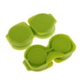 thumbnail image 1 of destyer 10Piece Mini Flip-top Contact Lens Travel Case Contact Contact Lens Kit Soaking Kit Holder Soaking Box Case Green, 1 of 8