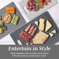 thumbnail image 6 of COOK WITH COLOR Cutting Boards for Kitchen, 3-Piece Non-Slip Chopping Board Set, Gray, 6 of 8