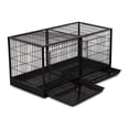 thumbnail image 1 of ProSelect Stackable Steel Modular Dog Cage with Tray and Divider Panel, 1 of 8