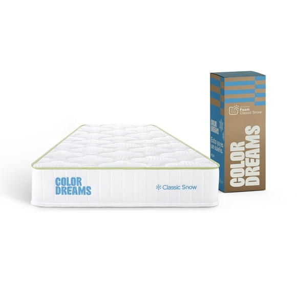 Colchón En Caja Individual ColorDreams Classic Foam 18 cm