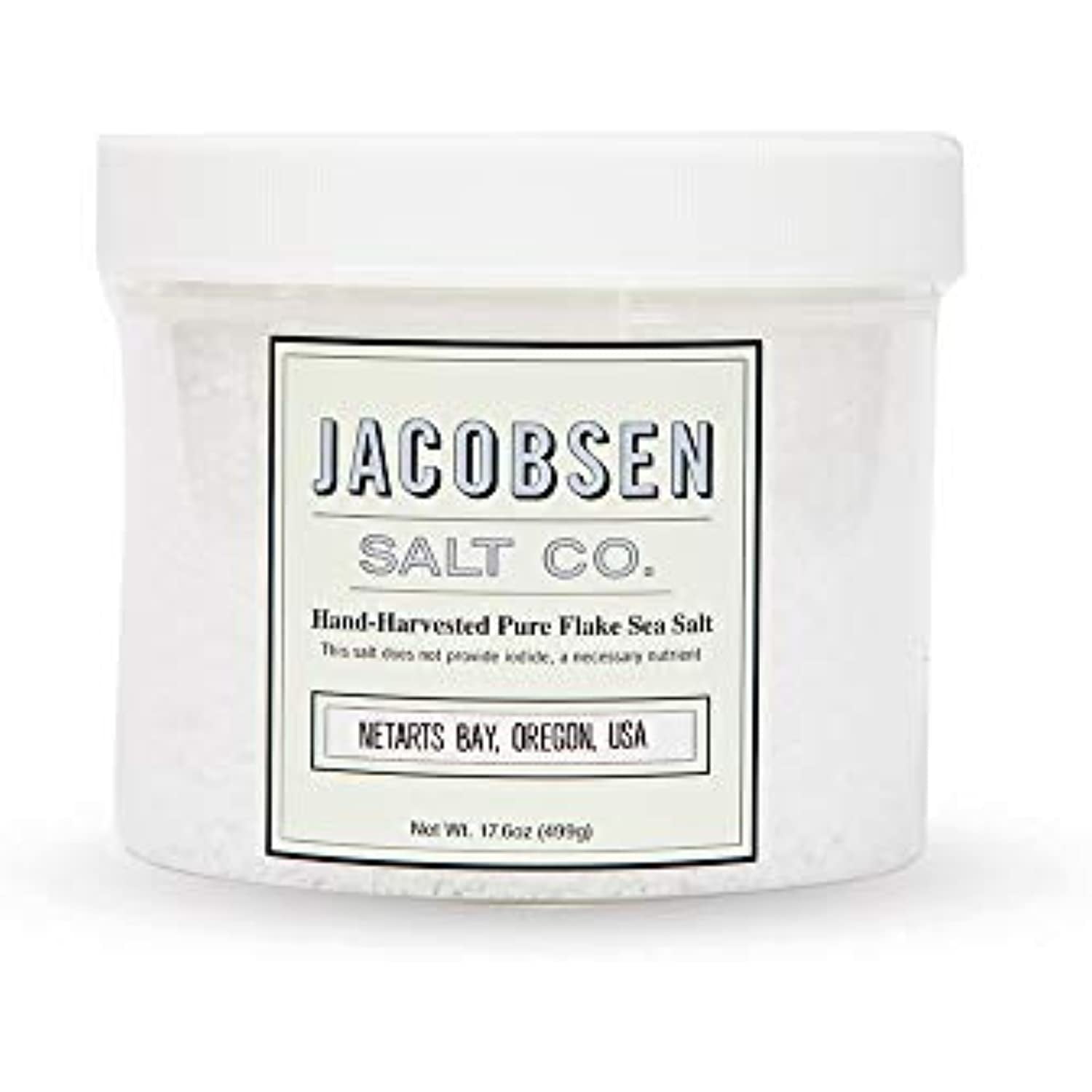 Jacobsen Salt Co. Pure Flake Finishing Salt, 17.6 Ounce