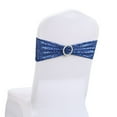 thumbnail image 1 of Chair Cover Elasticity Exquisite Chair Back Bowknot Sequin Bandage Party Decoration, 1 of 6