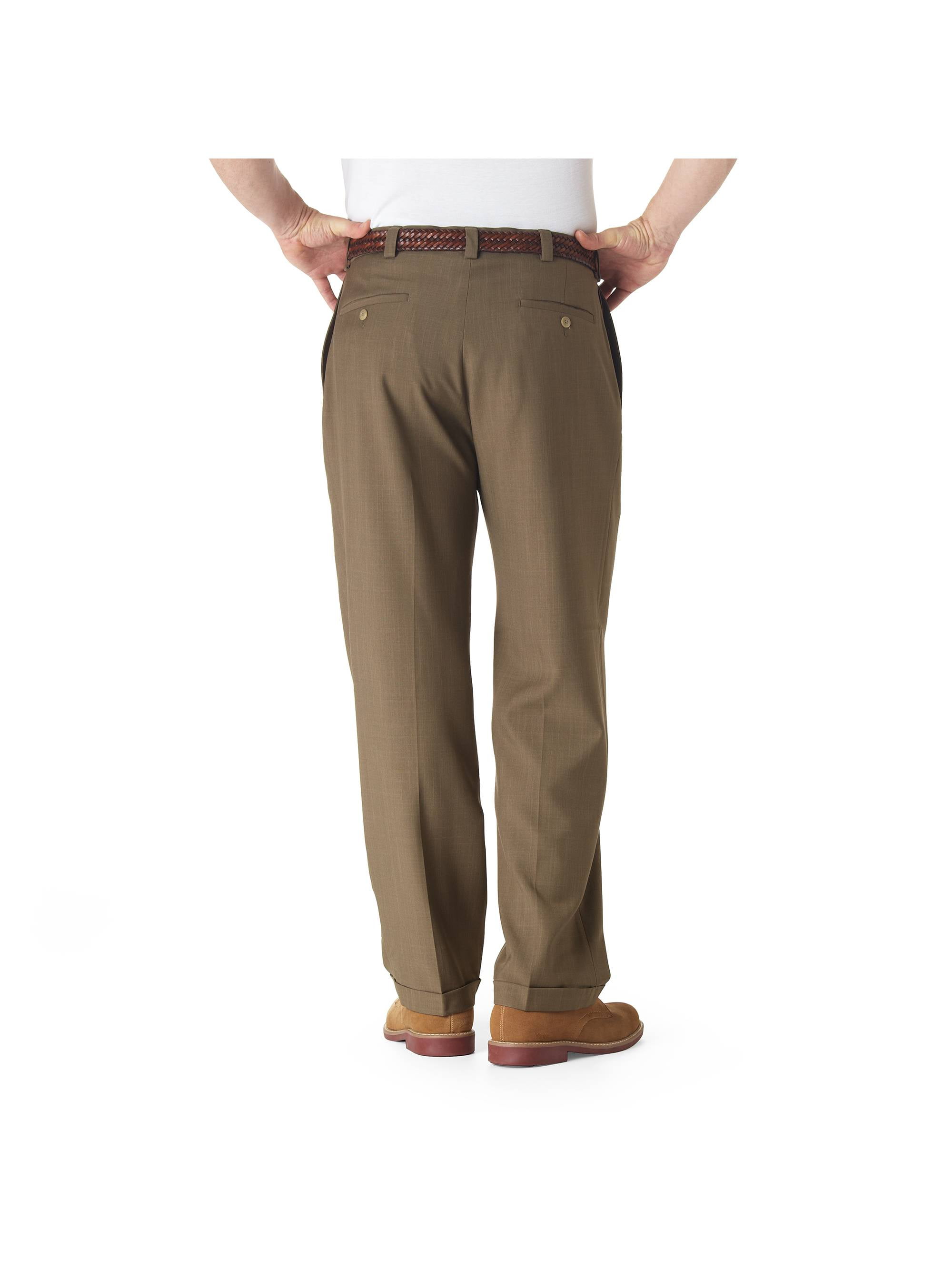 haggar eclo stria classic-fit pleated dress pants E-CLO™ Stria Dress Pant| Haggar