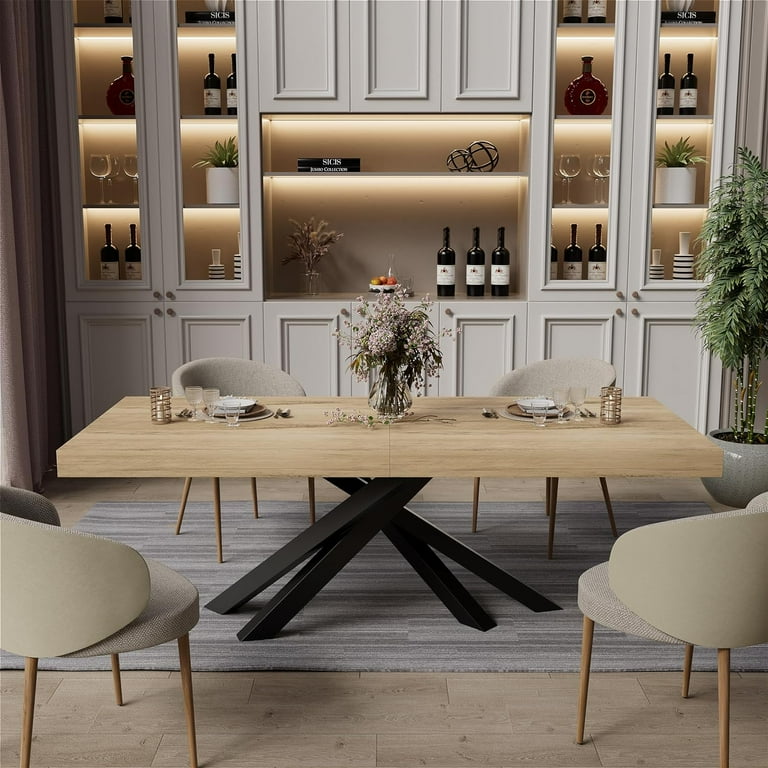JAYDEN CREATION Eliseo Ivory Modern Upholstered Dining Chair