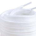thumbnail image 6 of lacooooppia Hockey , Figure Skating Laces 305cm 120 inch Polyester Heavy Duty Shoelaces Hockey Laces for Roller Skates, Boots White, 6 of 8