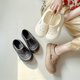 thumbnail image 5 of Guardurnaity Chanclas de ducha de goma de secado rápido para mujer con orificios de drenaje para la playa, la piscina y la universidad. Calzado negro 37【código estándar】, 5 of 6