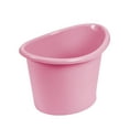 thumbnail image 2 of Cubo de baño,Cubo de baño Bañera Bañera,Bañera portátil con asiento para sentarse y sumergirse,Cubo de bañera para bañera infantil,Cubo de bañera Cubo de ducha rosa, 2 of 8