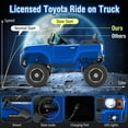 thumbnail image 4 of Costway 24V 2 Seater Ride on Car for Kids Licensed Toyota LC250 Ride on Truck with Remote, 4 of 10