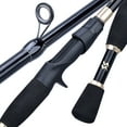 Sougayilang Baitcast Combo Telescopic Rod and 12＋1BB Baitcasting Reel