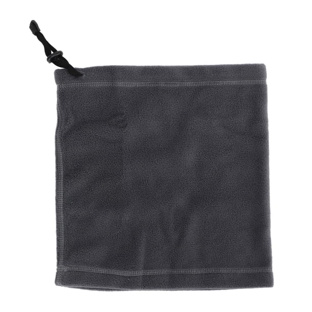Mascarilla De Invierno, Talla única, Polar, Unisex, A Prueba De Viento, Polaina Térmica Para El Cuello, Cordón Ajustable Para Caza ANGGREK Gris