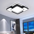 thumbnail image 3 of Lámpara de tejado LED, lámpara de de 72 W, lámpara de de acrílico regulable, iluminación de accesorio de tejado, lámpara de tejado moderna p , Cuadrado 1 Yinane Lámparas de techo modernas, 3 of 6